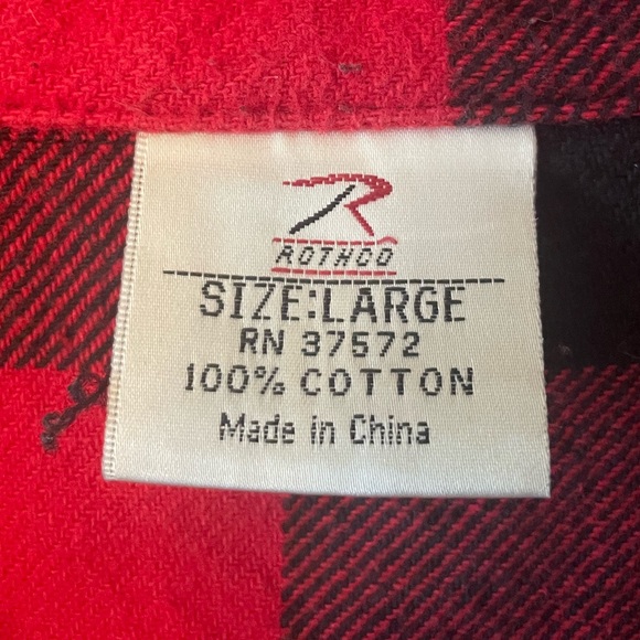 Red and Black Shacket - Picture 3 of 3